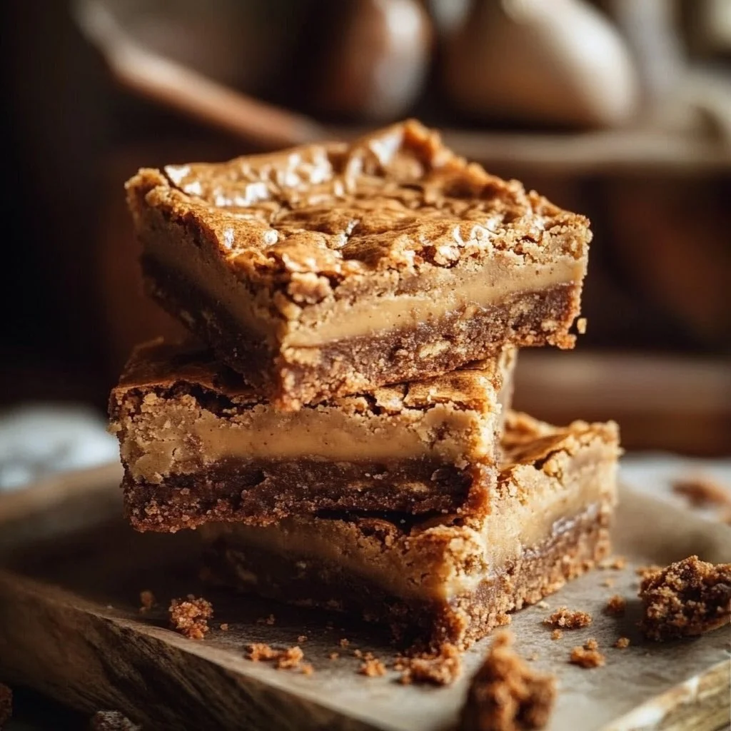 Biscoff Blondies