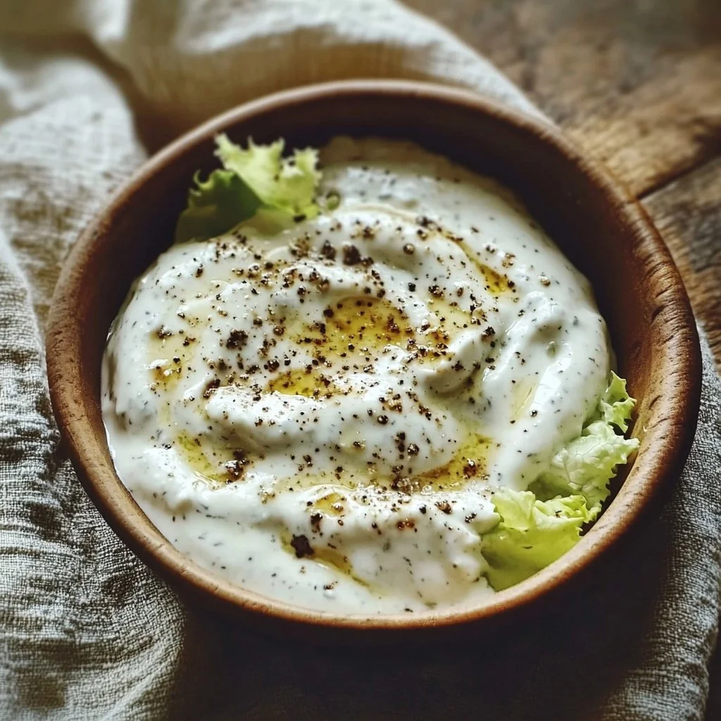 Creamy Greek Yogurt Caesar Dressing