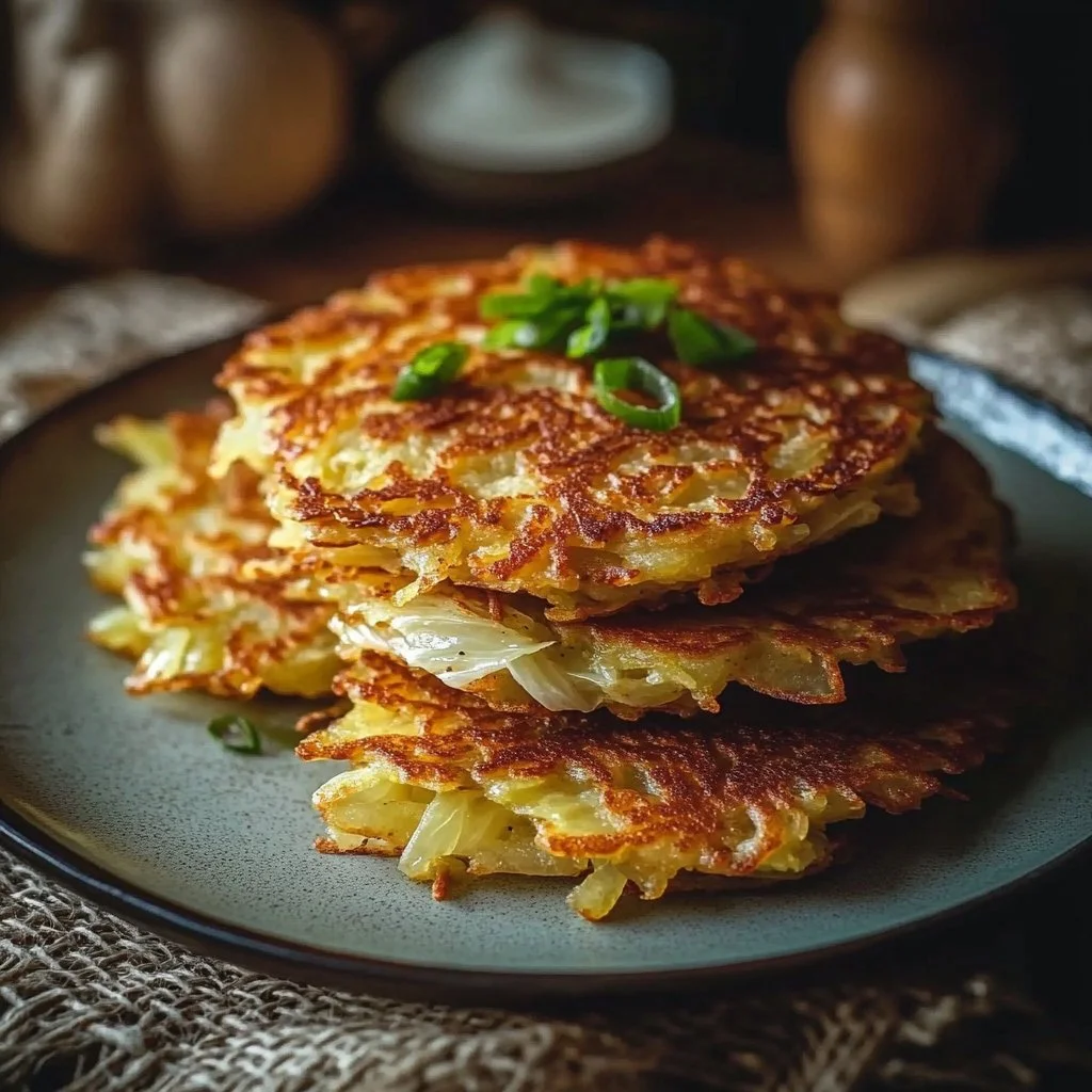 Crispy Cabbage Pancakes