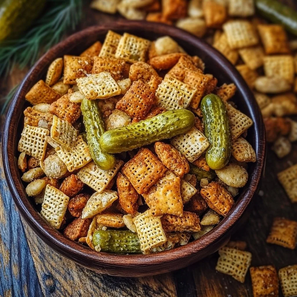 Dill Pickle Chex Mix