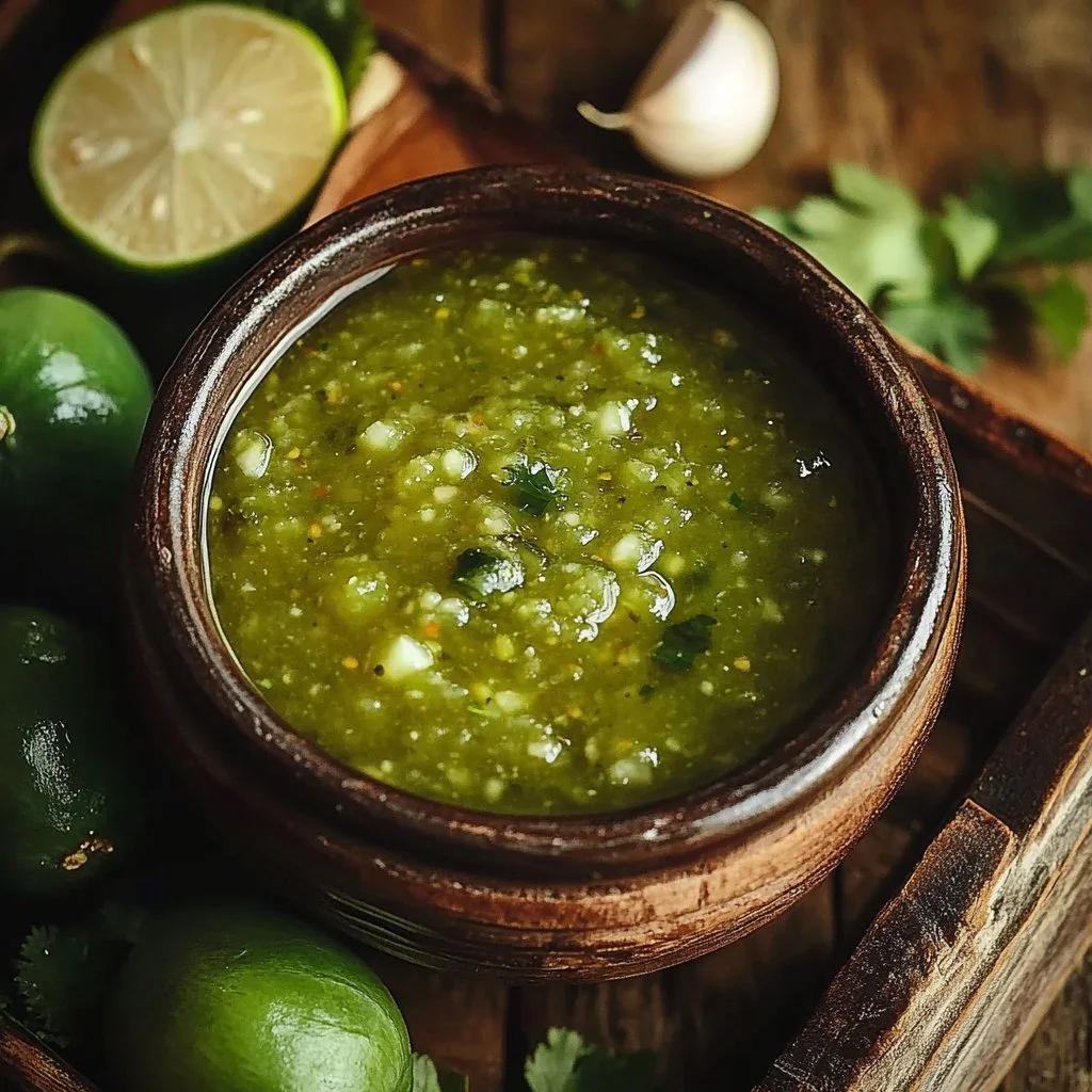 Green Sauce Bright Tomatillo Salsa Verde