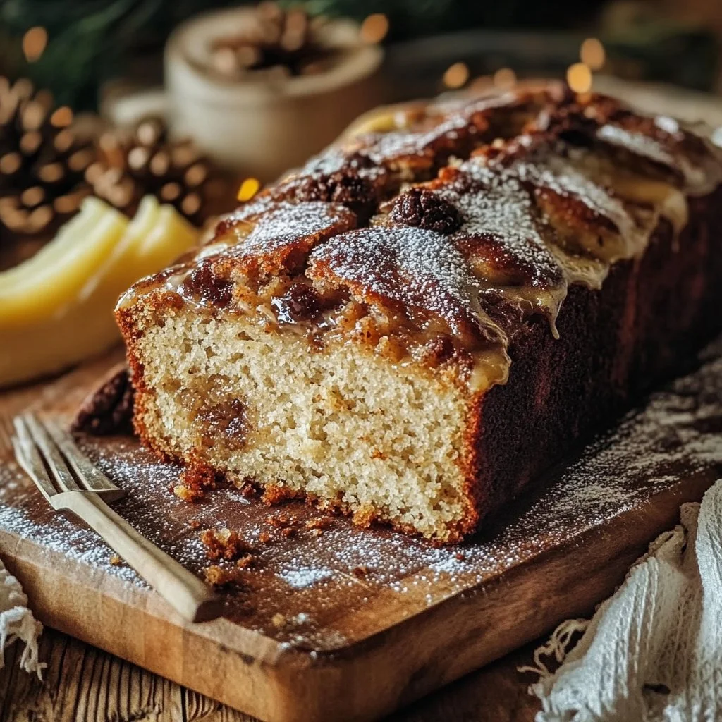 Spiced Eggnog Loaf